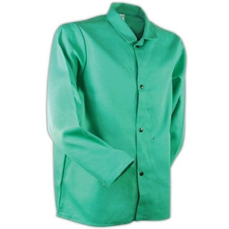 SparkGuard Green Flame Resistant Standard Weight Jacket, XXXL